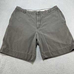 Columbia Shorts Men's 42‎ Gray Regular Fit Chino Cotton Cargo Pocket Active Hike